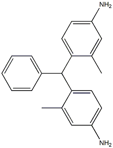 4,4'-(Phenylmethylene)bis(3-methylaniline) Structure