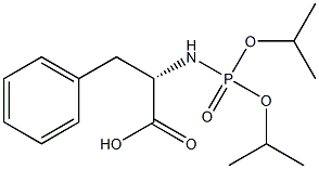 N-(Diisopropoxyphosphinyl)phenylalanine Structure