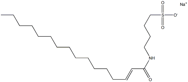 4-(2-Hexadecenoylamino)-1-butanesulfonic acid sodium salt