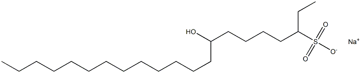 8-Hydroxyhenicosane-3-sulfonic acid sodium salt