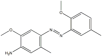 4-(2-Methoxy-5-methylphenylazo)-2-methoxy-5-methylaniline
