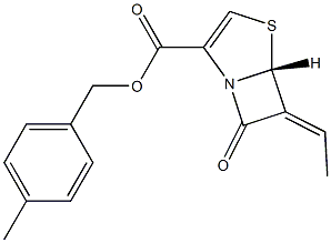 (5R,6E)-6-Ethylidene-7-oxo-1-aza-4-thiabicyclo[3.2.0]hept-2-ene-2-carboxylic acid 4-methylbenzyl ester|