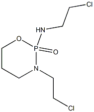 3-(2-Chloroethyl)-2-(2-chloroethylamino)tetrahydro-2H-1,3,2-oxazaphosphorin-2-one 结构式