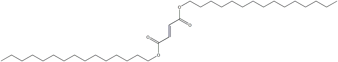 Fumaric acid dipentadecyl ester Structure