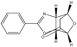 (1R,2R,6R,7R)-4-Phenyl-3,10-dioxa-5-azatricyclo[5.2.1.02,6]dec-4-en-9-one Struktur