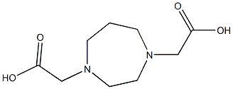 Tetrahydro-1H-1,4-diazepine-1,4(5H)-diacetic acid Structure