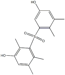 3,3'-Dihydroxy-2,5,5',6,6'-pentamethyl[sulfonylbisbenzene]