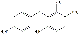 6-[(4-Aminophenyl)methyl]-1,2,5-benzenetriamine Structure