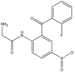 2-Amino-2'-(2-fluorobenzoyl)-4'-nitroacetanilide|