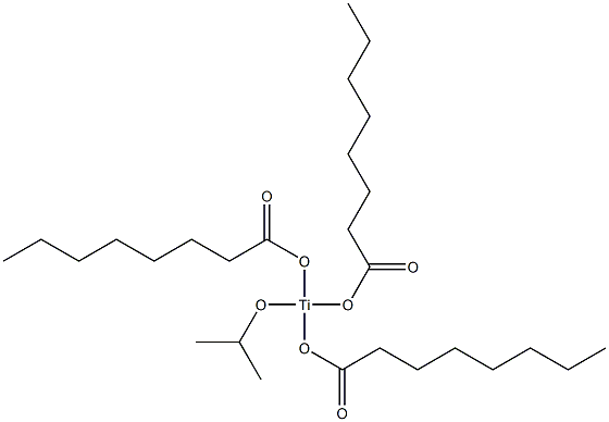 Isopropoxytris(1-oxooctyloxy)titanium(IV)