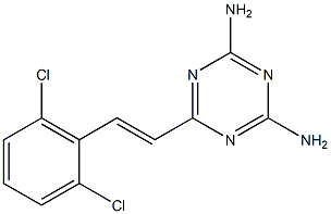 6-[2,6-Dichlorostyryl]-1,3,5-triazine-2,4-diamine