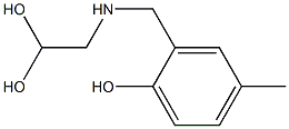 2-[(2,2-Dihydroxyethyl)aminomethyl]-4-methylphenol