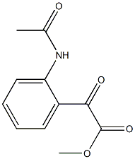  N-[2-[(Methoxycarbonyl)carbonyl]phenyl]acetamide