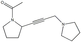  1-[2-[3-(Pyrrolidin-1-yl)-1-propynyl]pyrrolidin-1-yl]ethan-1-one