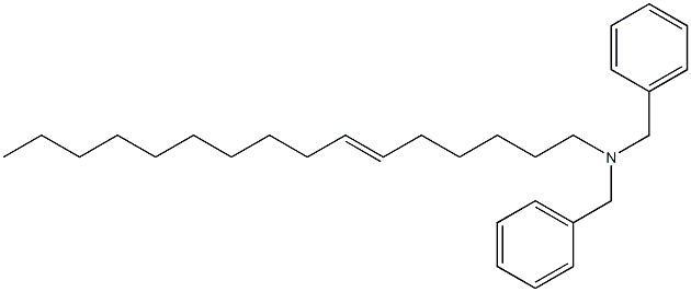(6-Hexadecenyl)dibenzylamine 结构式