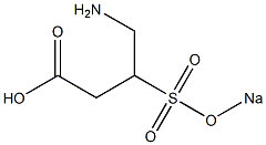 4-Amino-3-(sodiosulfo)butyric acid