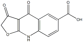 2,3,4,9-Tetrahydro-3,4-dioxofuro[2,3-b]quinoline-6-carboxylic acid Structure