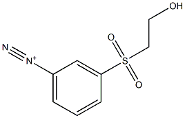 m-(2-Hydroxyethylsulfonyl)benzenediazonium