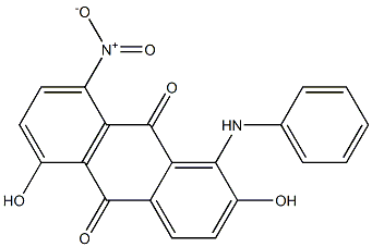 1-Anilino-2,5-dihydroxy-8-nitroanthraquinone