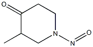 3-Methyl-1-nitroso-4-piperidone 结构式