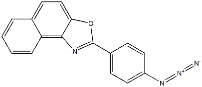 2-(4-Azidophenyl)naphth[1,2-d]oxazole,,结构式
