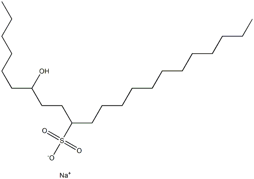 7-Hydroxydocosane-10-sulfonic acid sodium salt|