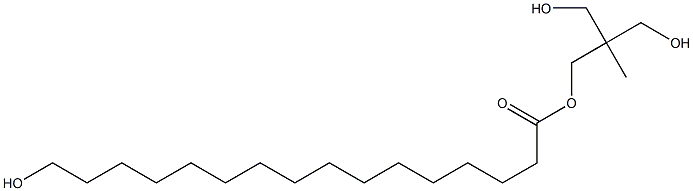 16-Hydroxyhexadecanoic acid 2,2-bis(hydroxymethyl)propyl ester