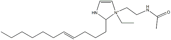 1-[2-(Acetylamino)ethyl]-1-ethyl-2-(4-undecenyl)-4-imidazoline-1-ium