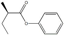 [R,(-)]-2-Methylbutyric acid phenyl ester