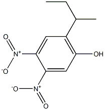 6-sec-Butyl-3,4-dinitrophenol Structure