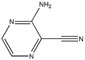 2-Aminopyrazine-3-carbonitrile Structure