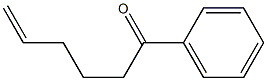 1-フェニル-5-ヘキセン-1-オン 化学構造式
