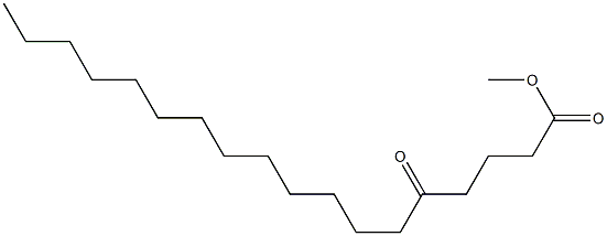 5-ケトステアリン酸メチル 化学構造式