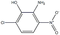 2-Amino-6-chloro-3-nitrophenol Structure