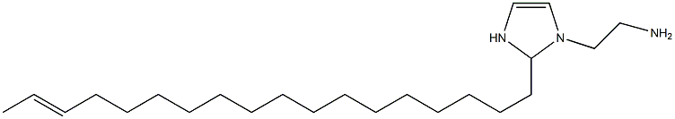 1-(2-Aminoethyl)-2-(16-octadecenyl)-4-imidazoline Structure