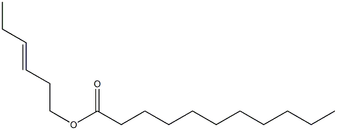 Undecanoic acid 3-hexenyl ester Struktur