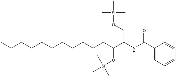 N-[1,3-Bis(trimethylsilyloxy)tetradecan-2-yl]benzamide