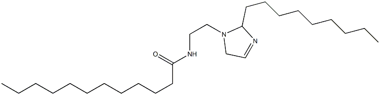 1-(2-Lauroylaminoethyl)-2-nonyl-3-imidazoline,,结构式