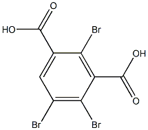 2,4,5-Tribromoisophthalic acid Structure