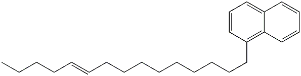 1-(10-Pentadecenyl)naphthalene 结构式