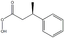 [R,(-)]-3-Phenylperoxybutyric acid Struktur