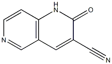 3-Cyano-1,6-naphthyridin-2(1H)-one Struktur