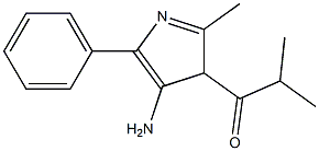  1-(4-Amino-2-methyl-5-phenyl-3H-pyrrol-3-yl)-2-methyl-1-propanone