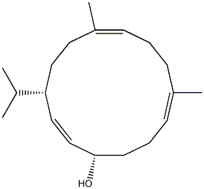 (1S,2Z,4S,7E,11E)-4-Isopropyl-7,11-dimethyl-2,7,11-cyclotetradecatrien-1-ol