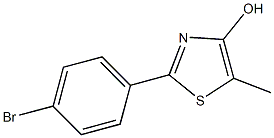 2-(4-Bromophenyl)-5-methylthiazol-4-ol