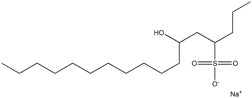 6-Hydroxyheptadecane-4-sulfonic acid sodium salt