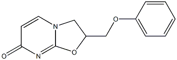 2,3-Dihydro-2-(phenoxymethyl)-7H-oxazolo[3,2-a]pyrimidin-7-one|