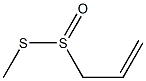 2-Propene-1-thiosulfinic acid S-methyl ester