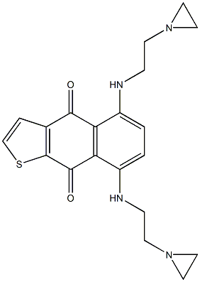 5,8-Bis[2-(1-aziridinyl)ethylamino]naphtho[2,3-b]thiophene-4,9-dione