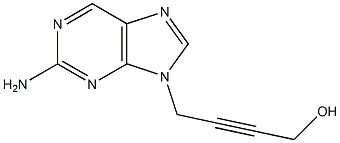 9-(4-Hydroxy-2-butynyl)-9H-purin-2-amine